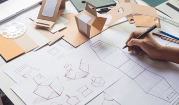 designing a unique folding carton package